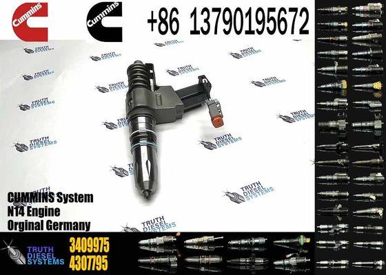 Auto Parts Common Rail Diesel Fuel Injector 3411760 3081315F 3409975 For Cummins QSN14 N14