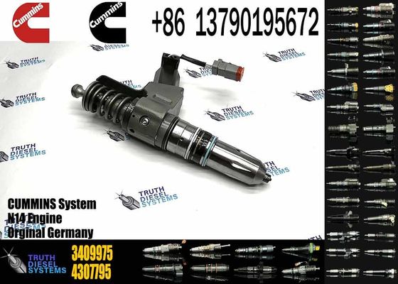 Auto Parts Common Rail Diesel Fuel Injector 3411760 3081315F 3409975 For Cummins QSN14 N14