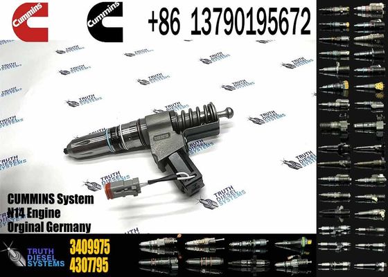 Auto Parts Common Rail Diesel Fuel Injector 3411760 3081315F 3409975 For Cummins QSN14 N14