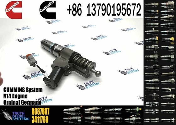 New Common Rail Diesel Fuel Injector 4307516 6087807 3080931F For Cummins QSN14 N14