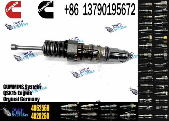 Genuine And New Diesel Fuel Injector 4062569 4062569NX 4062569RX 4010346 For CUMMINS QSX15 ISX15