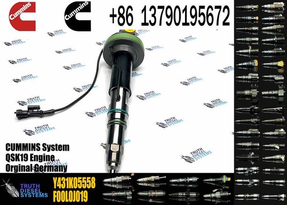 Y431K05417 QSK19 Diesel Engine Common Rail Fuel Injector Y431K05558 4964171