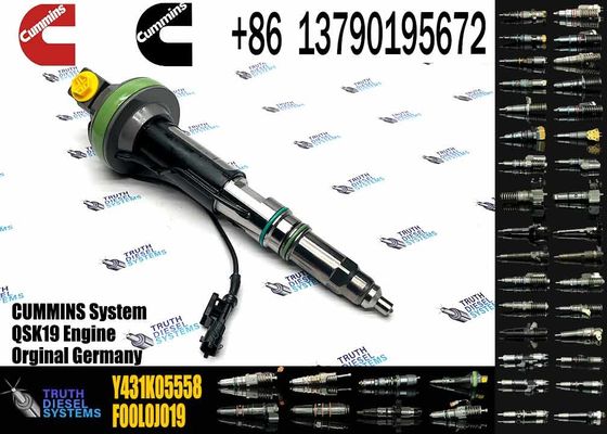 Y431K05417 QSK19 Diesel Engine Common Rail Fuel Injector Y431K05558 4964171