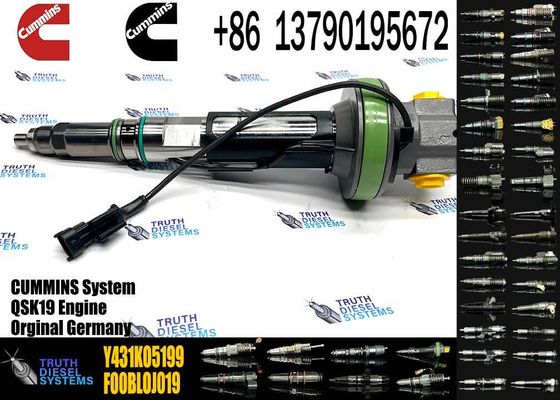 NINE Brand 100% Tested Common Rail Injector Y431K05199 Fuel Injector Y 431 K05 199