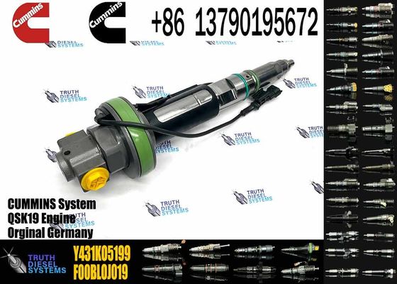 NINE Brand 100% Tested Common Rail Injector Y431K05199 Fuel Injector Y 431 K05 199