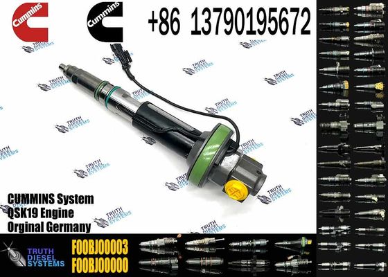 Common Rail Fuel Injector 288-2078 2882078 F00BJ00002 F00BJ00003 for Cummins QSK19 QSK60 Engine