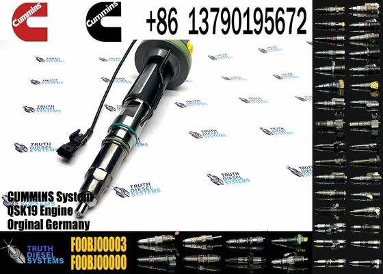 Common Rail Fuel Injector 288-2078 2882078 F00BJ00002 F00BJ00003 for Cummins QSK19 QSK60 Engine