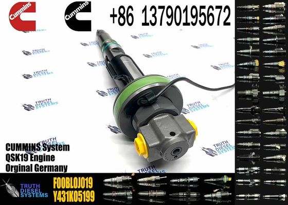 4955524 F00BL0J019 Common Rail Fuel Injector For QSK19 QSK60 Engine