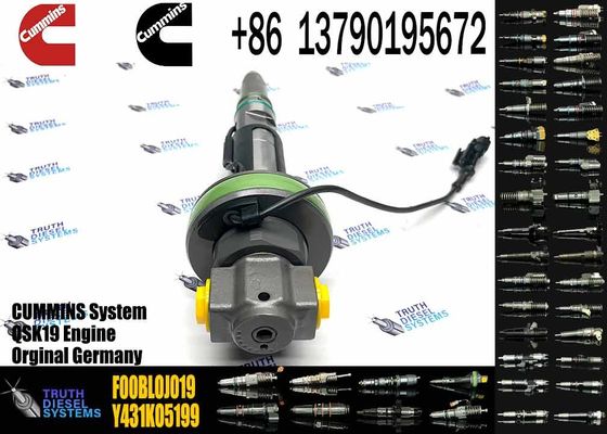 4955524 F00BL0J019 Common Rail Fuel Injector For QSK19 QSK60 Engine