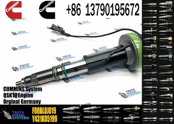 4955524 F00BL0J019 Common Rail Fuel Injector For QSK19 QSK60 Engine
