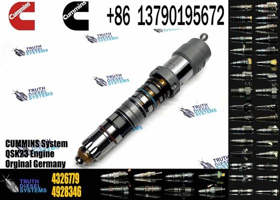 Common rail injector fuel injecto 4326779 4928346 4928349 for QSK23 Excavator QSK23 QSK45 QSK60
