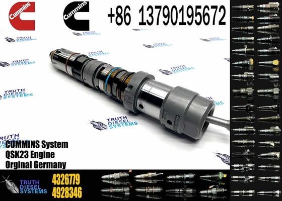 Common rail injector fuel injecto 4326779 4928346 4928349 for QSK23 Excavator QSK23 QSK45 QSK60