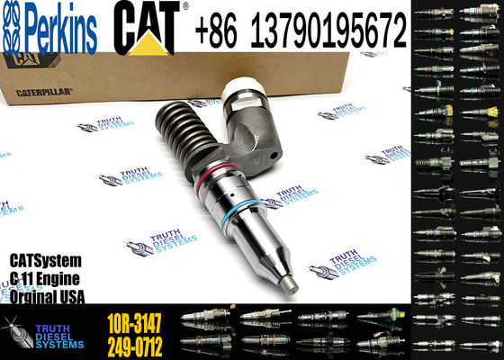Fuel Injectors 10R-3147   249-0707 249-0708 253-1459   249-0712 10R-1305 For Caterpillar C11 Engine