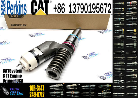 Fuel Injectors 10R-3147   249-0707 249-0708 253-1459   249-0712 10R-1305 For Caterpillar C11 Engine