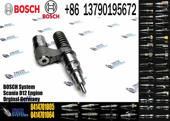 Common Rail Injector 0414701005 For SCANIA DSC12 Diesel Engine 4 Series 10.6/12 For Fuel Truck