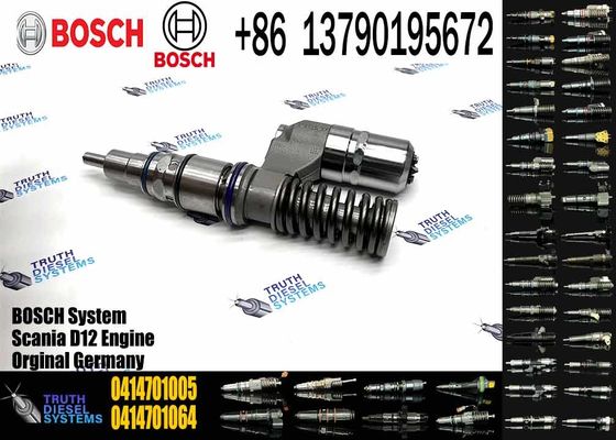 Common Rail Injector 0414701005 For SCANIA DSC12 Diesel Engine 4 Series 10.6/12 For Fuel Truck