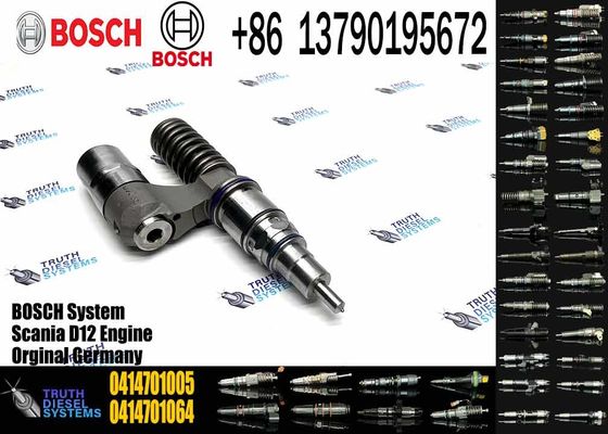Common Rail Injector 0414701005 For SCANIA DSC12 Diesel Engine 4 Series 10.6/12 For Fuel Truck