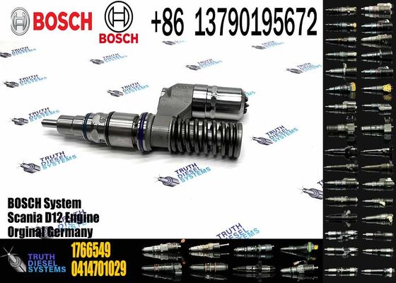 ELIC Excavator 0414701037 0414701062 1766549 Engine Common Rail Fuel Injector