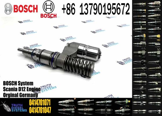 Excavator Parts 0414701072 0414701070 0414701071 Common Rail Injector For SCANIA Engine 0986441119
