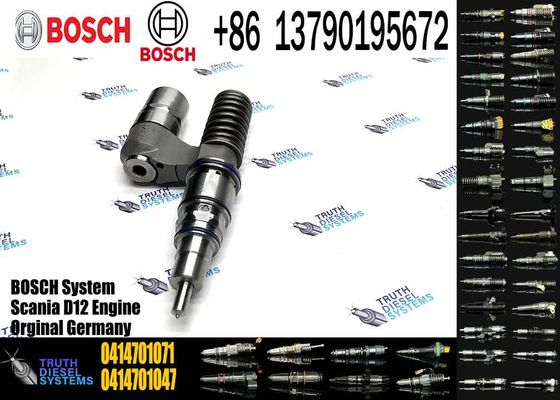 Excavator Parts 0414701072 0414701070 0414701071 Common Rail Injector For SCANIA Engine 0986441119
