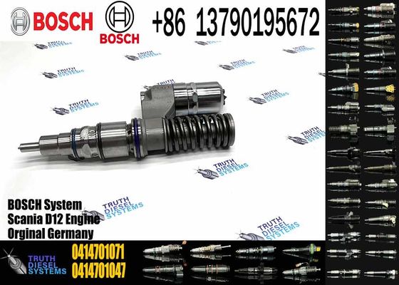 Excavator Parts 0414701072 0414701070 0414701071 Common Rail Injector For SCANIA Engine 0986441119