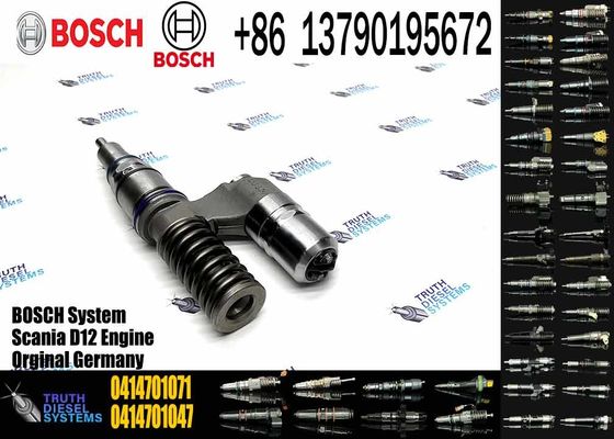 Excavator Parts 0414701072 0414701070 0414701071 Common Rail Injector For SCANIA Engine 0986441119