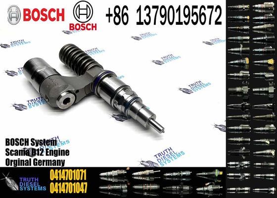 Excavator Parts 0414701072 0414701070 0414701071 Common Rail Injector For SCANIA Engine 0986441119