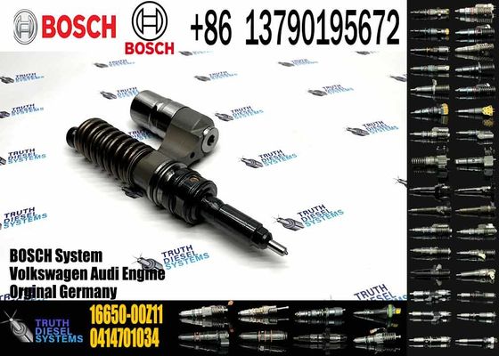 Diesel Engine Fuel Injector 0414701033 Common Rail Injector 0414701034 Auto Parts Injector 16650-00Z11