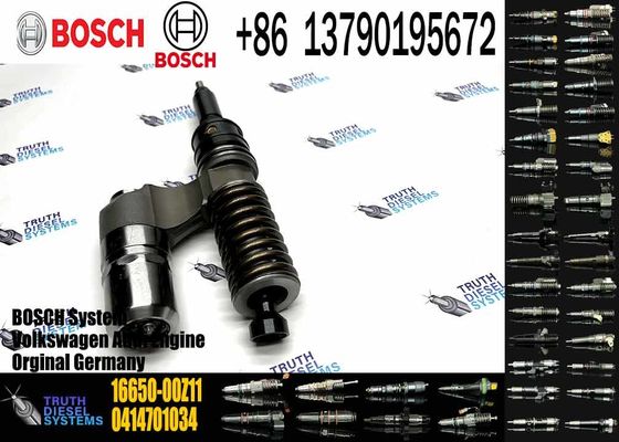 Diesel Engine Fuel Injector 0414701033 Common Rail Injector 0414701034 Auto Parts Injector 16650-00Z11