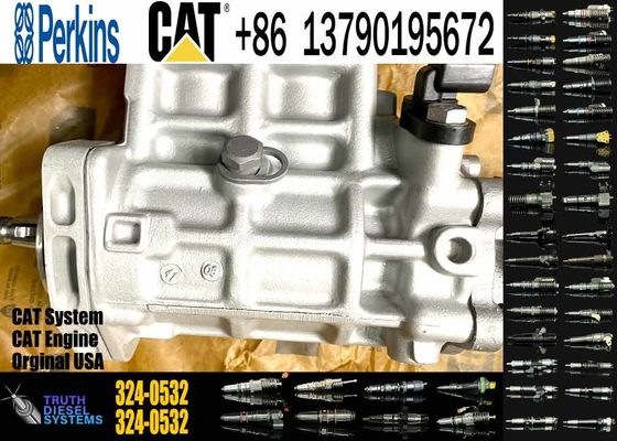 Excavator spare parts E320D CAT Engine Parts C6.4 Diesel Engine Fuel Injection Pump 324-0532