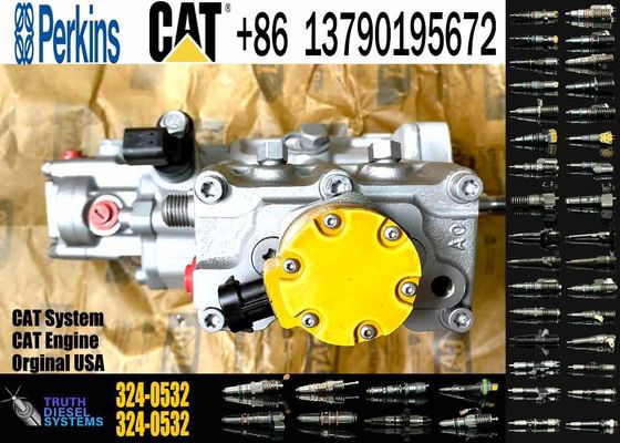 Excavator spare parts E320D CAT Engine Parts C6.4 Diesel Engine Fuel Injection Pump 324-0532