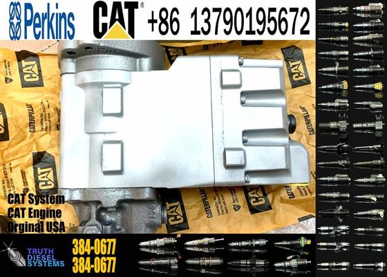 Excavator spare parts 384-0677 engine C7 C9 Fuel Injection Pump 3840677 For Caterpillar