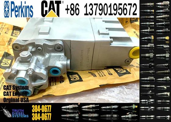 Excavator spare parts 384-0677 engine C7 C9 Fuel Injection Pump 3840677 For Caterpillar
