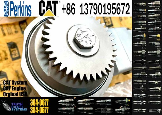 Excavator spare parts 384-0677 engine C7 C9 Fuel Injection Pump 3840677 For Caterpillar