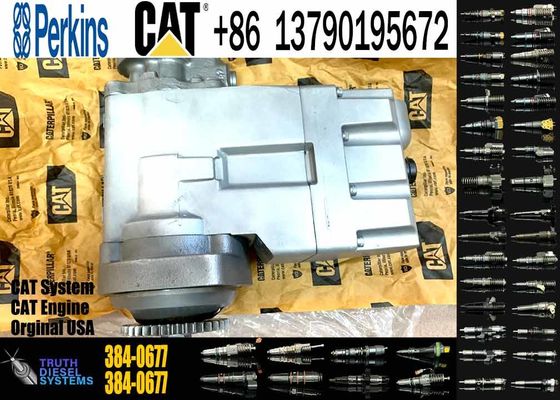 Excavator spare parts 384-0677 engine C7 C9 Fuel Injection Pump 3840677 For Caterpillar