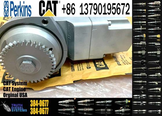Excavator spare parts 384-0677 engine C7 C9 Fuel Injection Pump 3840677 For Caterpillar