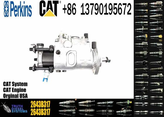 Original Brand New 2643B317 10000-00087 Fuel Injection Pump for Perkins 1103A for FG Wilson Genset Diesel Engine Spare P