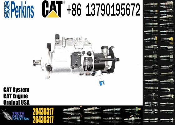 Original Brand New 2643B317 10000-00087 Fuel Injection Pump for Perkins 1103A for FG Wilson Genset Diesel Engine Spare P