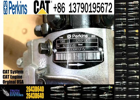 High Pressure Fuel Injection Pump 2643D641 2643D640 2644H032