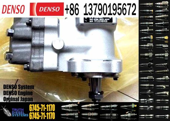 Construction machinery parts komatsu excavator fuel injection pump 6745-71-1180 6745-71-1170 fuel injection pump for kom