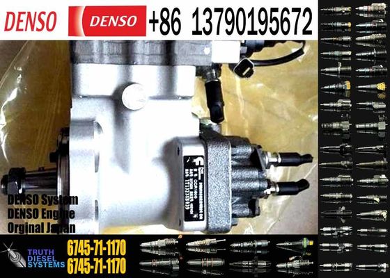 Construction machinery parts komatsu excavator fuel injection pump 6745-71-1180 6745-71-1170 fuel injection pump for kom