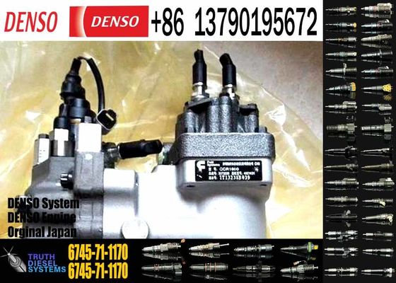 Construction machinery parts komatsu excavator fuel injection pump 6745-71-1180 6745-71-1170 fuel injection pump for kom