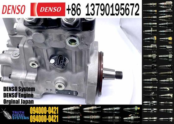 common rail high pressure diesel fuel pump 094000-0421 for hino for bus truck forward tractor industrial diesel engine