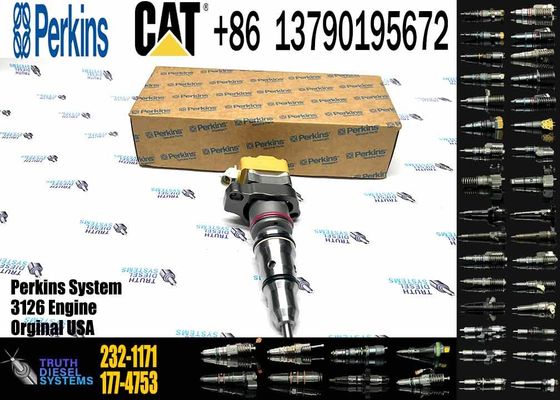 Cat 3408E 3412E Engine common rail system parts diesel fuel injector 232-1171 2321171 10R1267 10R-1267 For Caterpillar