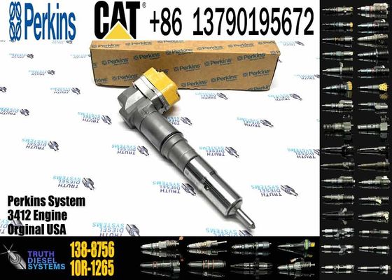 New Diesel Engine Fuel Injector 138-8754 0R-8624 153-5938 20R-4148 For Caterpillar CAT Engine Industrial 138-8756 3412E