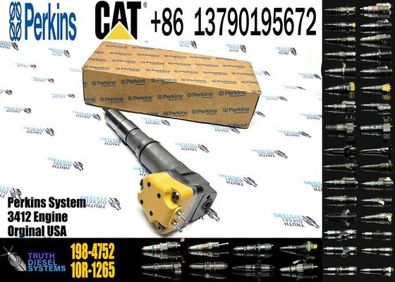Excavator Engine parts Fule Injetor 204-2467 198-4752 232-1167 20R-5392 173-4059 198-6877 for 3412E 3408 Fuel Injector