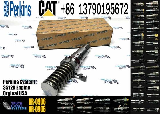 Excavator Parts 3512A Engine Injector 0R-0906 7E-3382 7C-4173 9Y-1785 6I-3075 7C-4184 fuel injector For Excavator