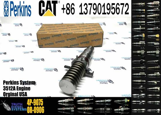 Diesel engine Machinery Engine Parts 4P9075 for 3516/3512/3508 excavator parts Fuel Injector 4P-9075