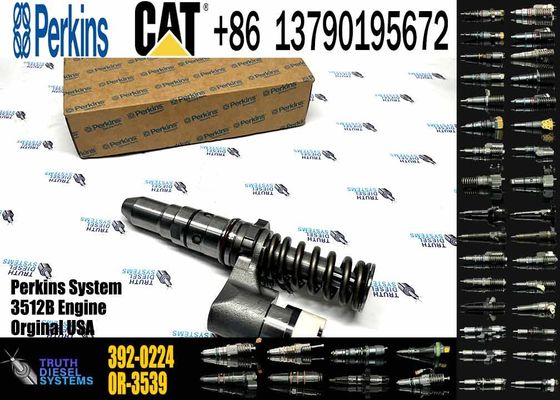 Excavator Parts 3512B Engine Injector250-1302 392-0224 250-1304 392-0225 250-1303 392-0226fuel injector For Excavator