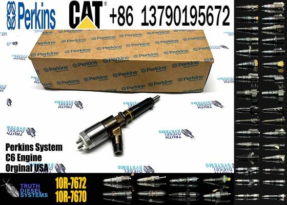 320D Diesel Common Rail Fuel Injectors 10R-7672 320-0680 For Caterpillar CAT C4.4 C6.6 Engine PERKINS 2645A747